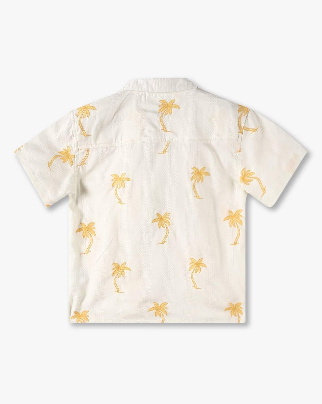 Boys Embroidered Tailored Fit Shirt