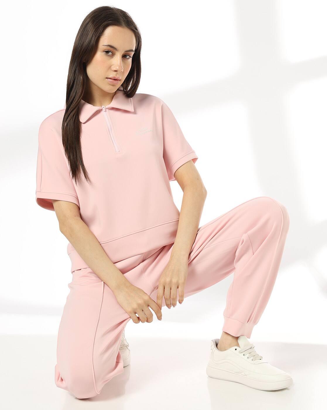 Women Boxy Fit Top with Spread Collar