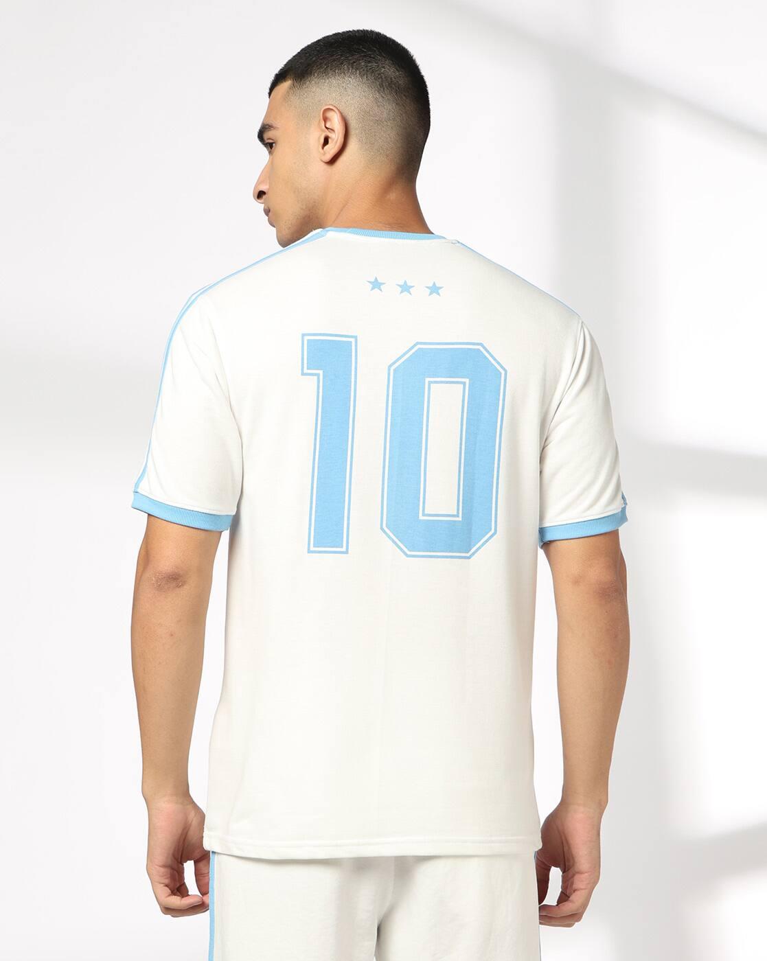 Men Argentina Football Regular Fit Crew-Neck T-Shirt