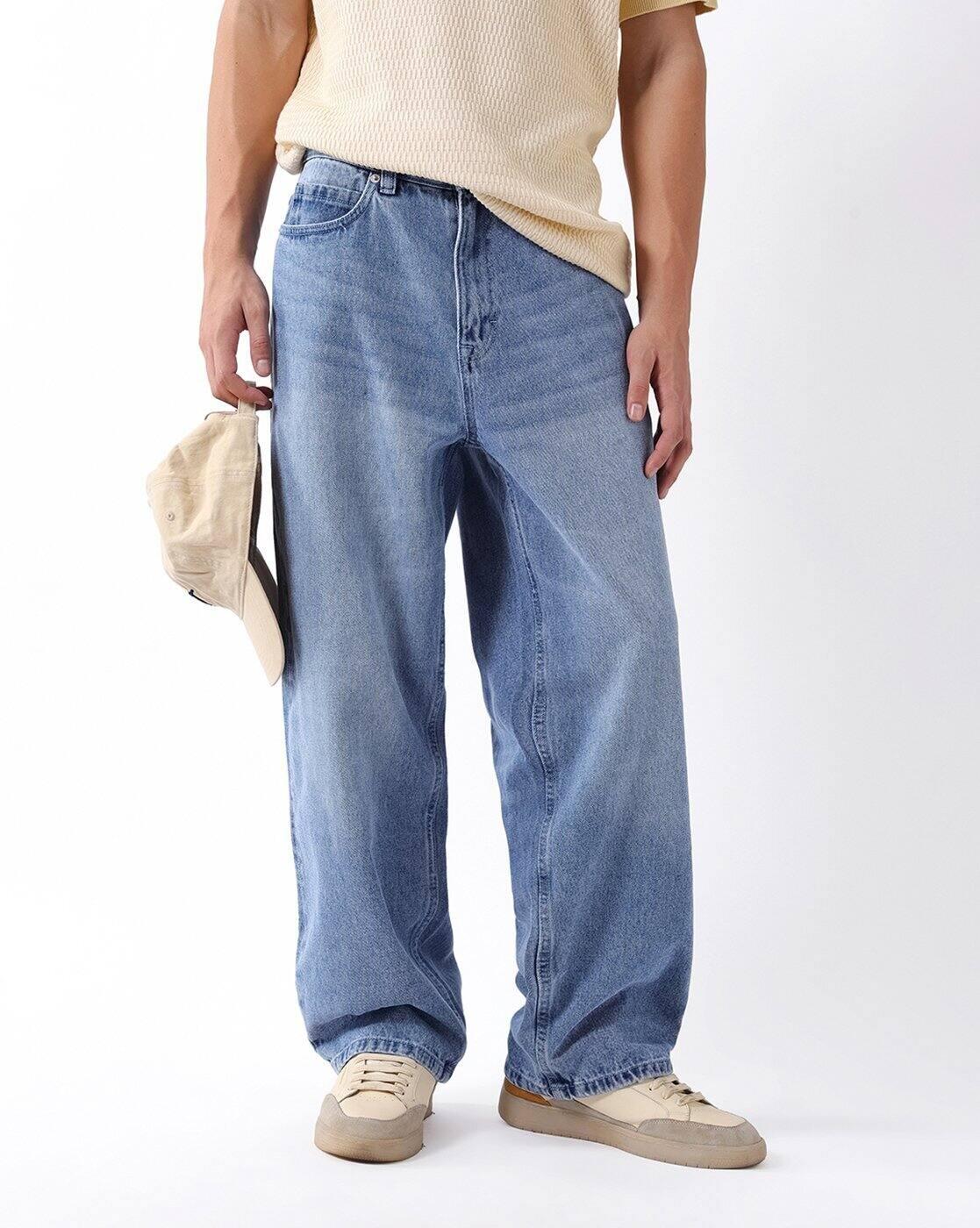 Mid Rise Baggy Jeans