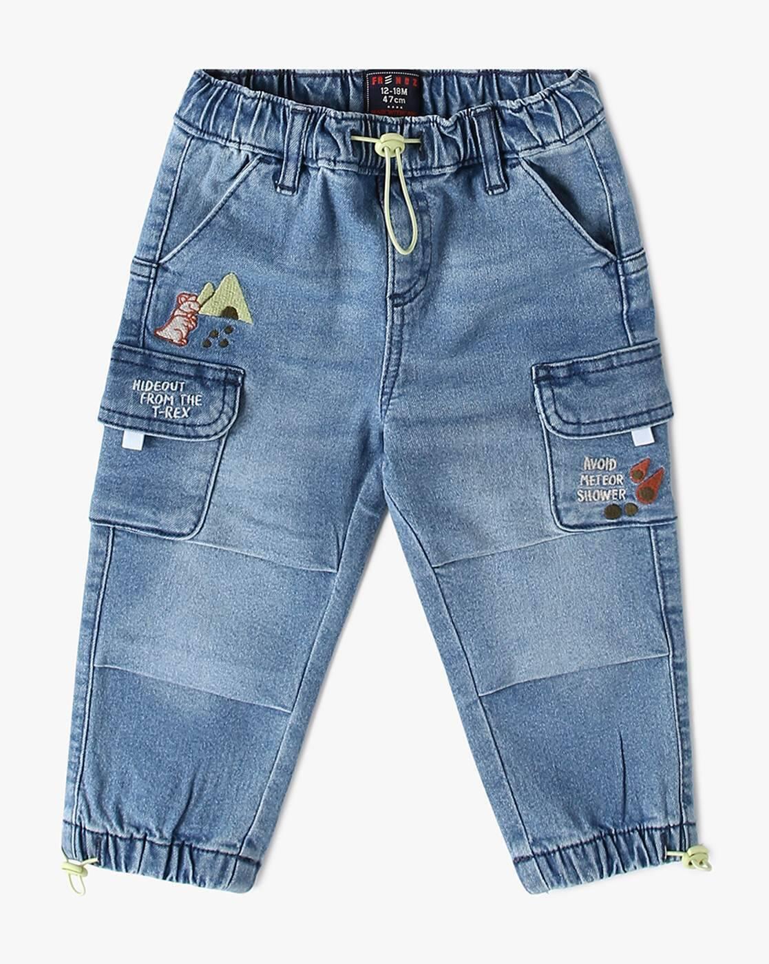 High-Rise Joggers Jeans