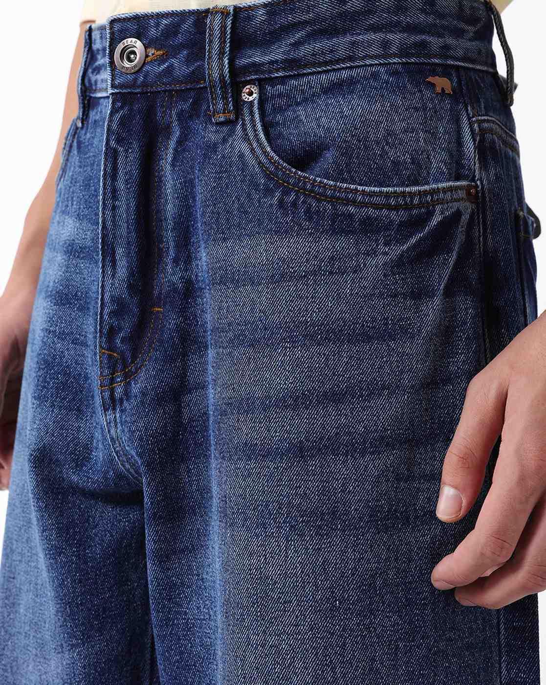 Mid Rise Baggy Jeans