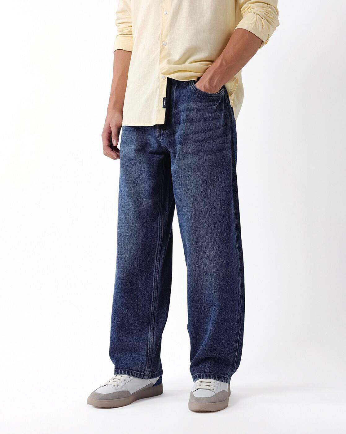 Mid Rise Baggy Jeans