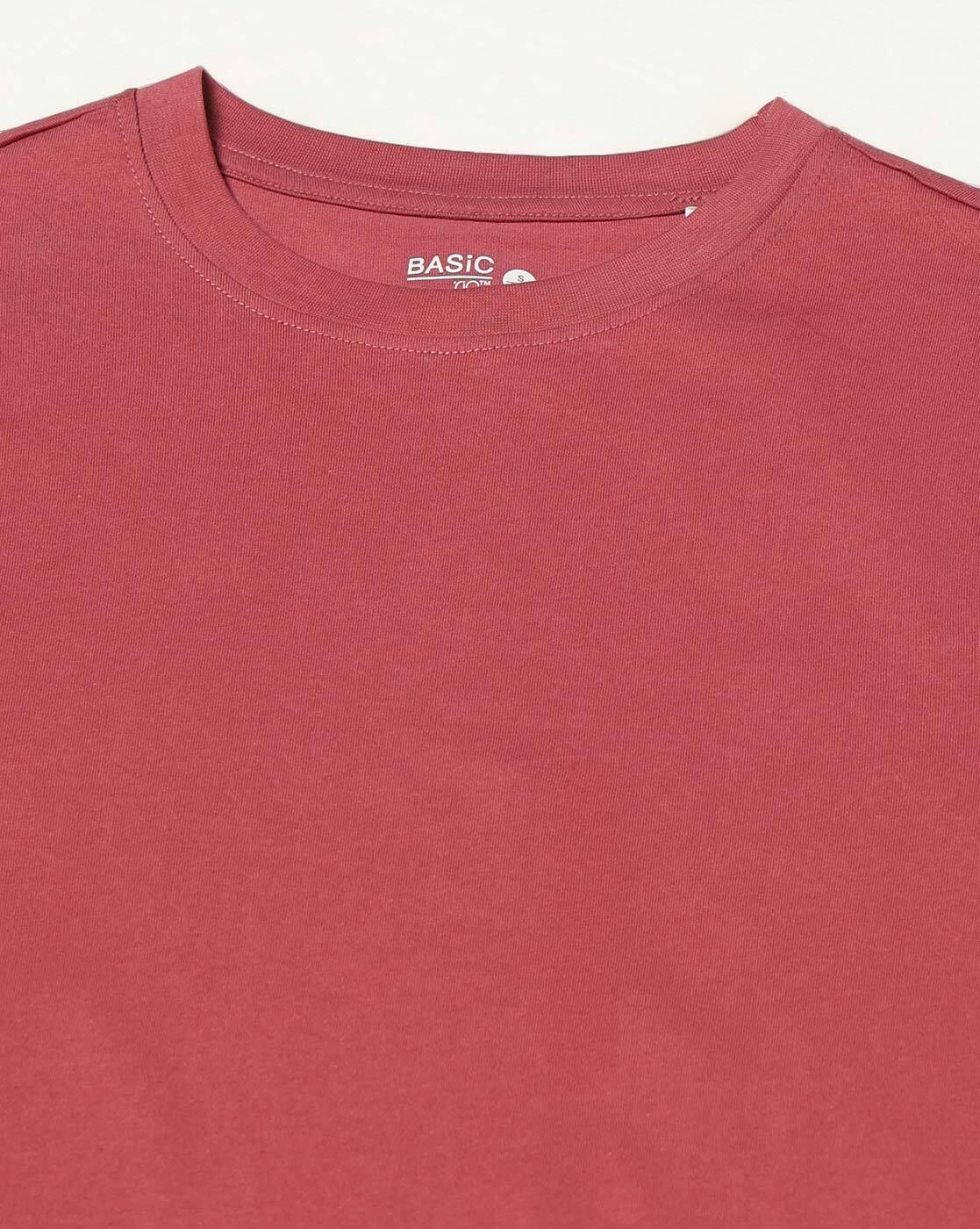 Women Relaxed Fit Crew-Neck T-Shirt