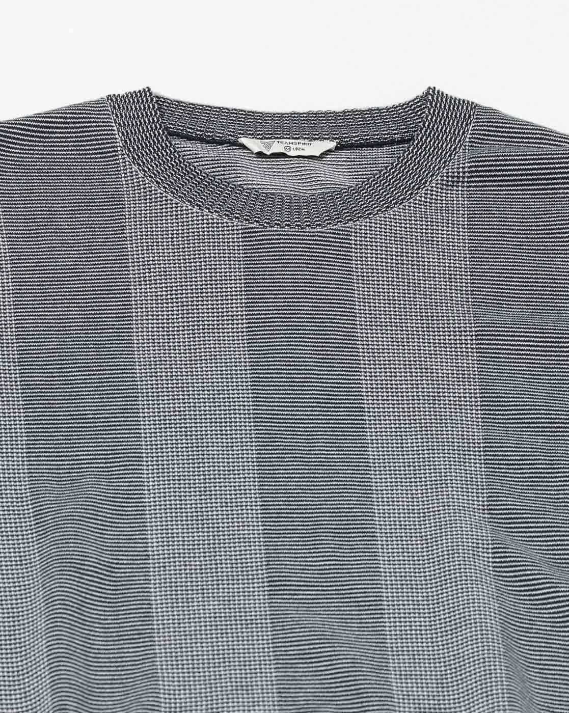 Men Verti Wide Striped Regular Fit Crew-Neck T-Shirt