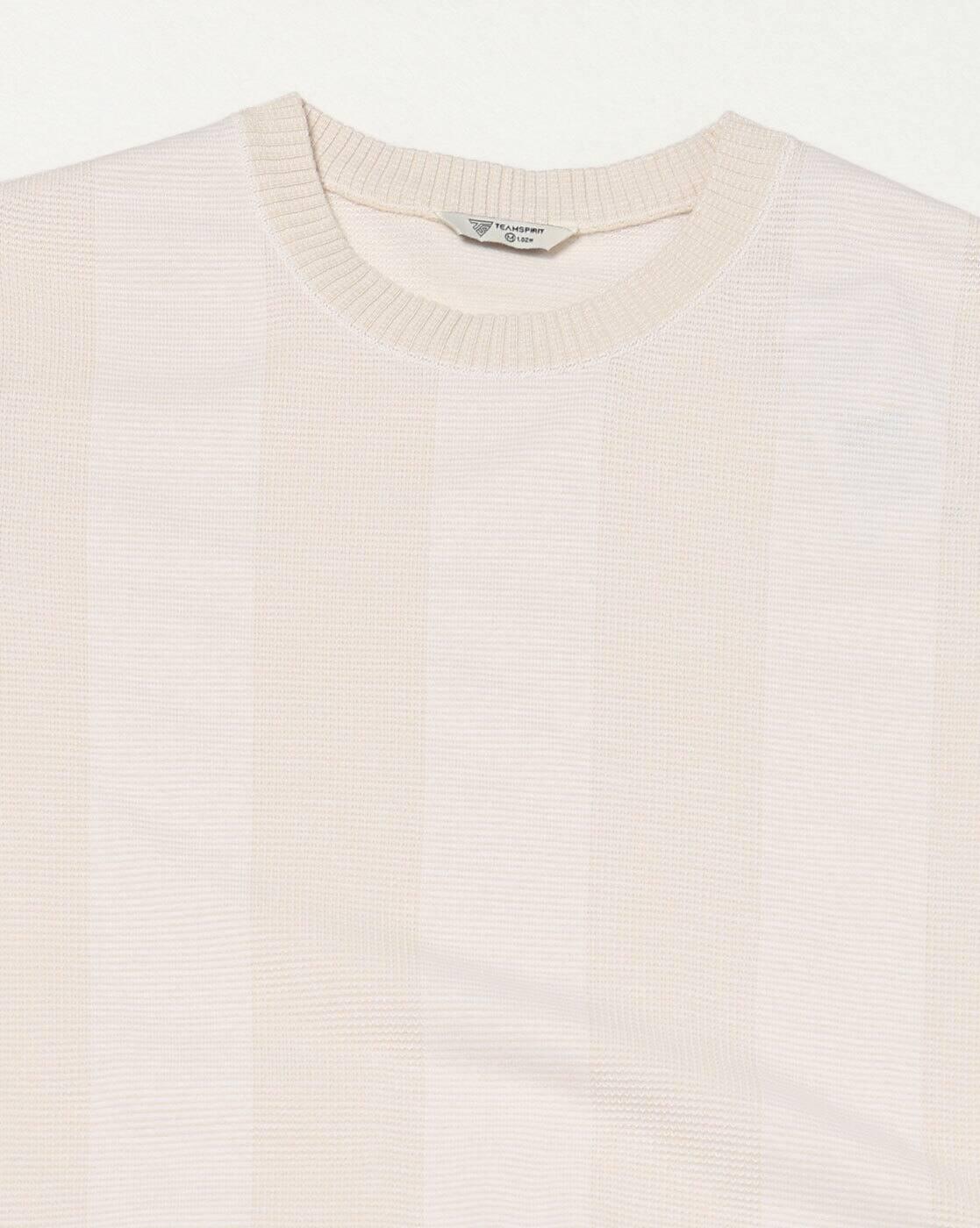 Men Verti Wide Striped Regular Fit Crew-Neck T-Shirt