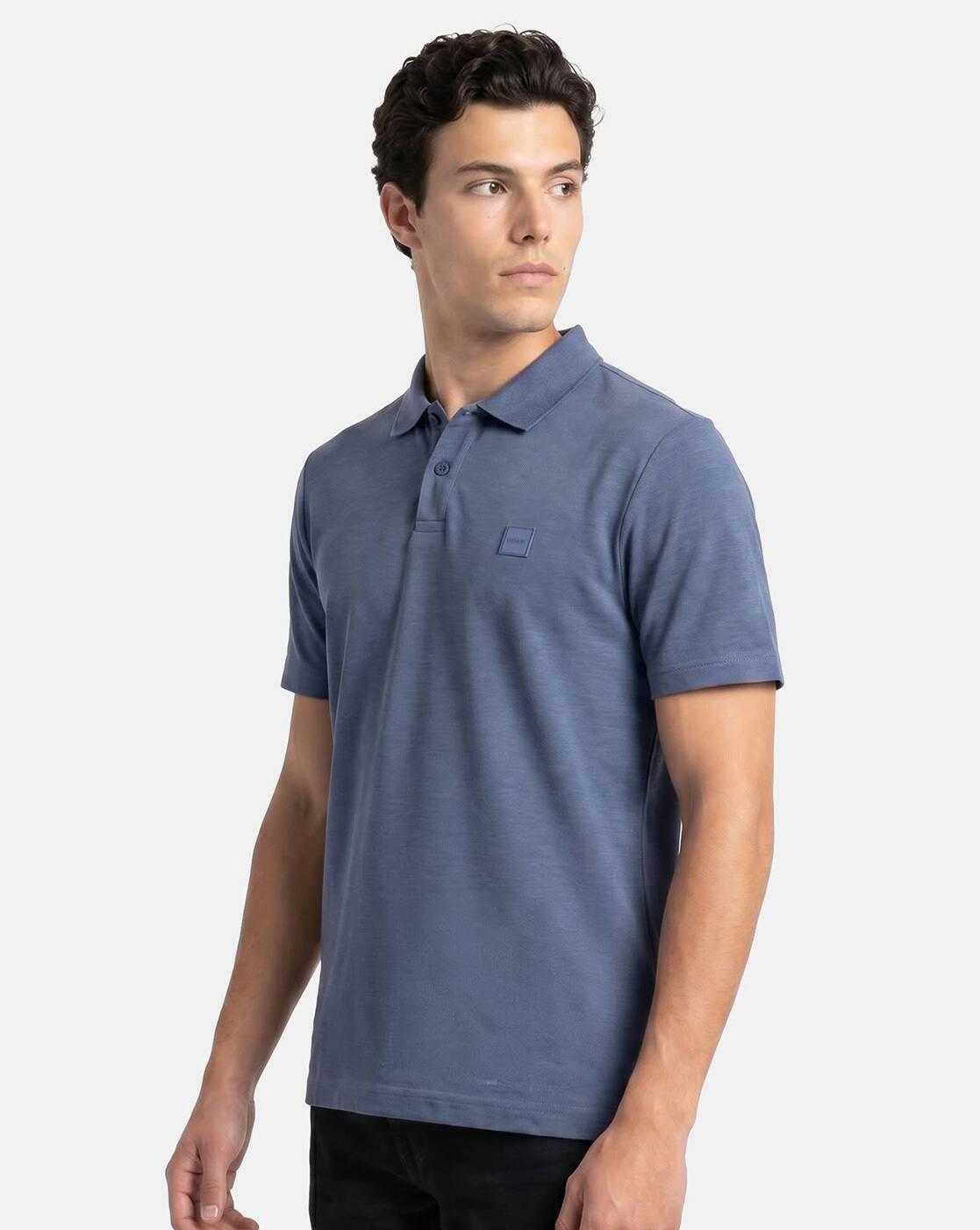 Patterned Regular Fit Polo T-Shirt