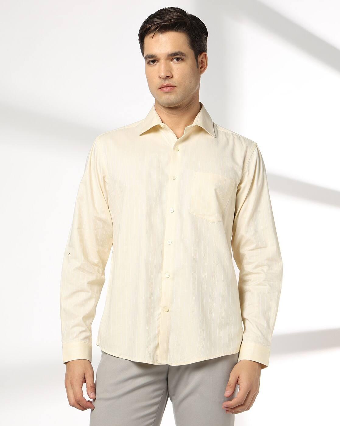 Men Regular Fit Cotton Formal Shirt