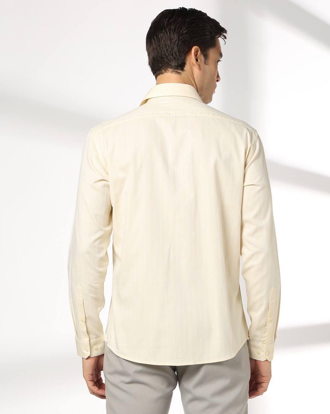 Men Regular Fit Cotton Formal Shirt