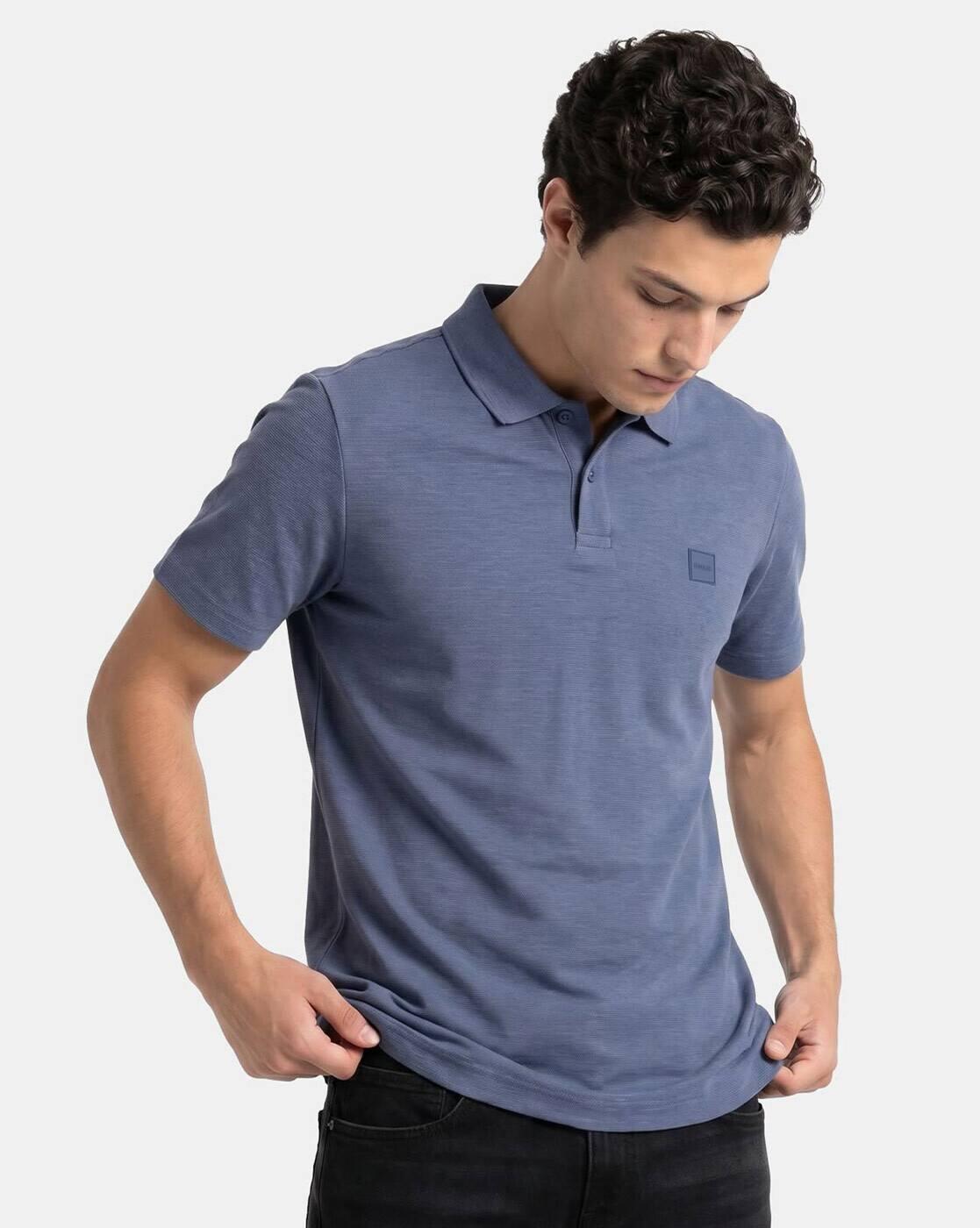 Patterned Regular Fit Polo T-Shirt