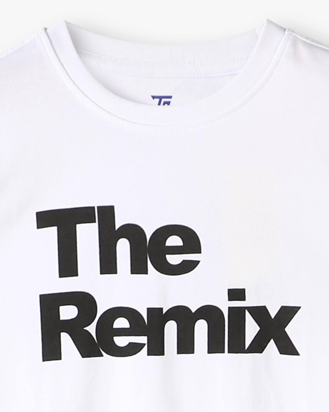 Boys Graphic Print Tailored Fit Round-Neck T-Shirt