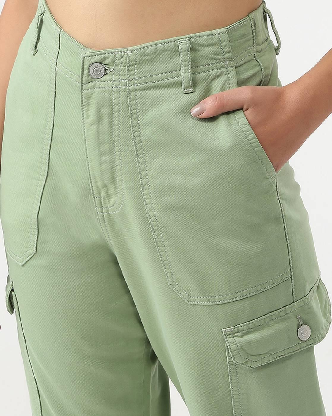 Women Straight Fit Cargo Pants