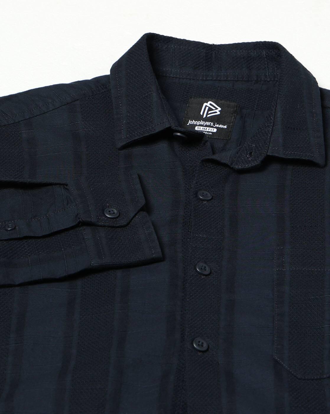 Men Slim Fit Cotton Classic Shirt