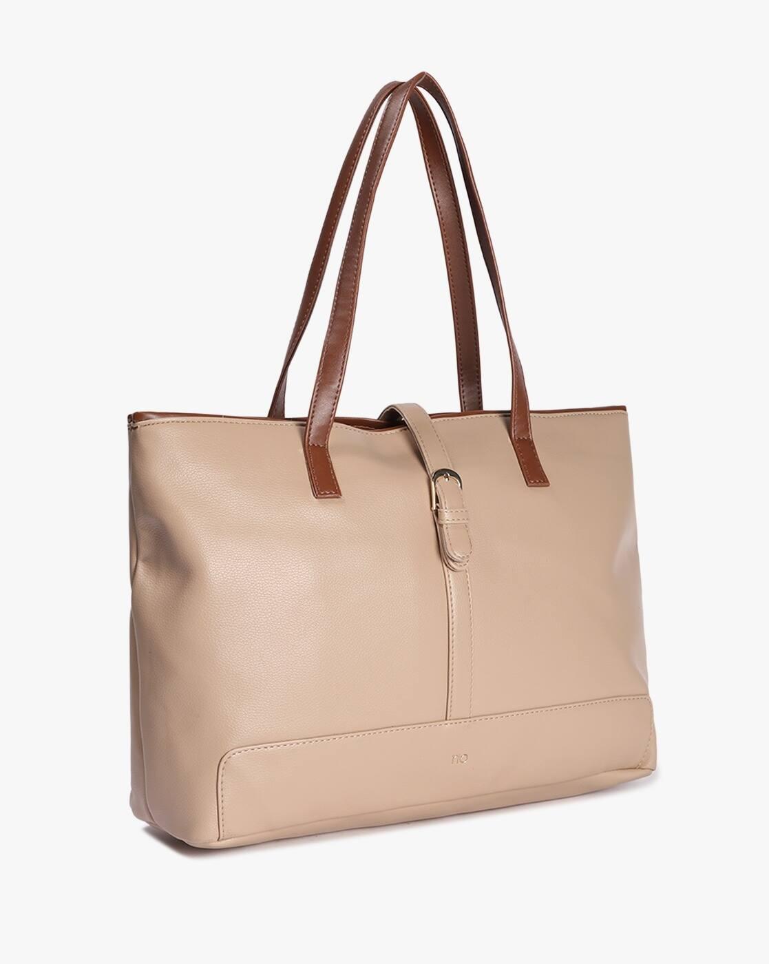 Women Shoulder Bag Buckle Detail and Handles
