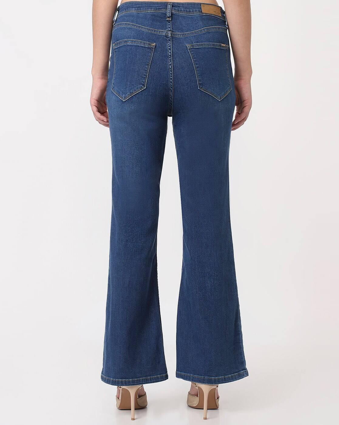 Women High-Rise Straight Fit Jeans