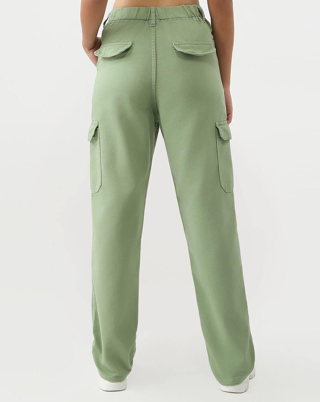 Women Straight Fit Cargo Pants
