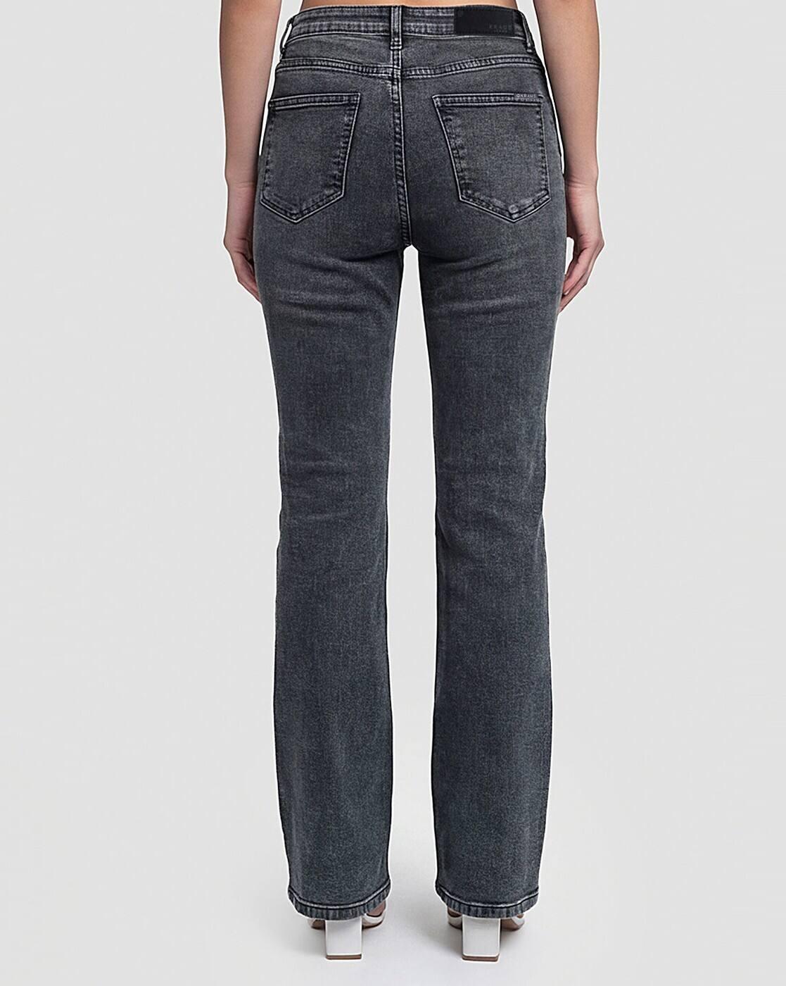 Women High-Rise Straight Fit Jeans