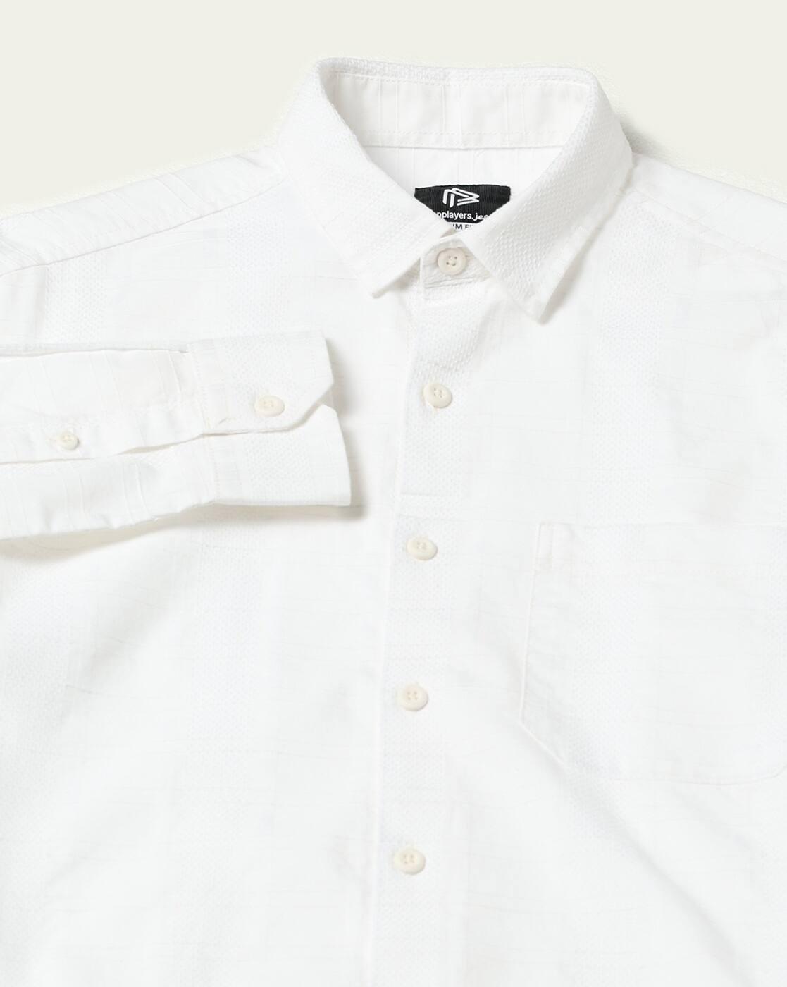 Men Striped Slim Fit Shirt
