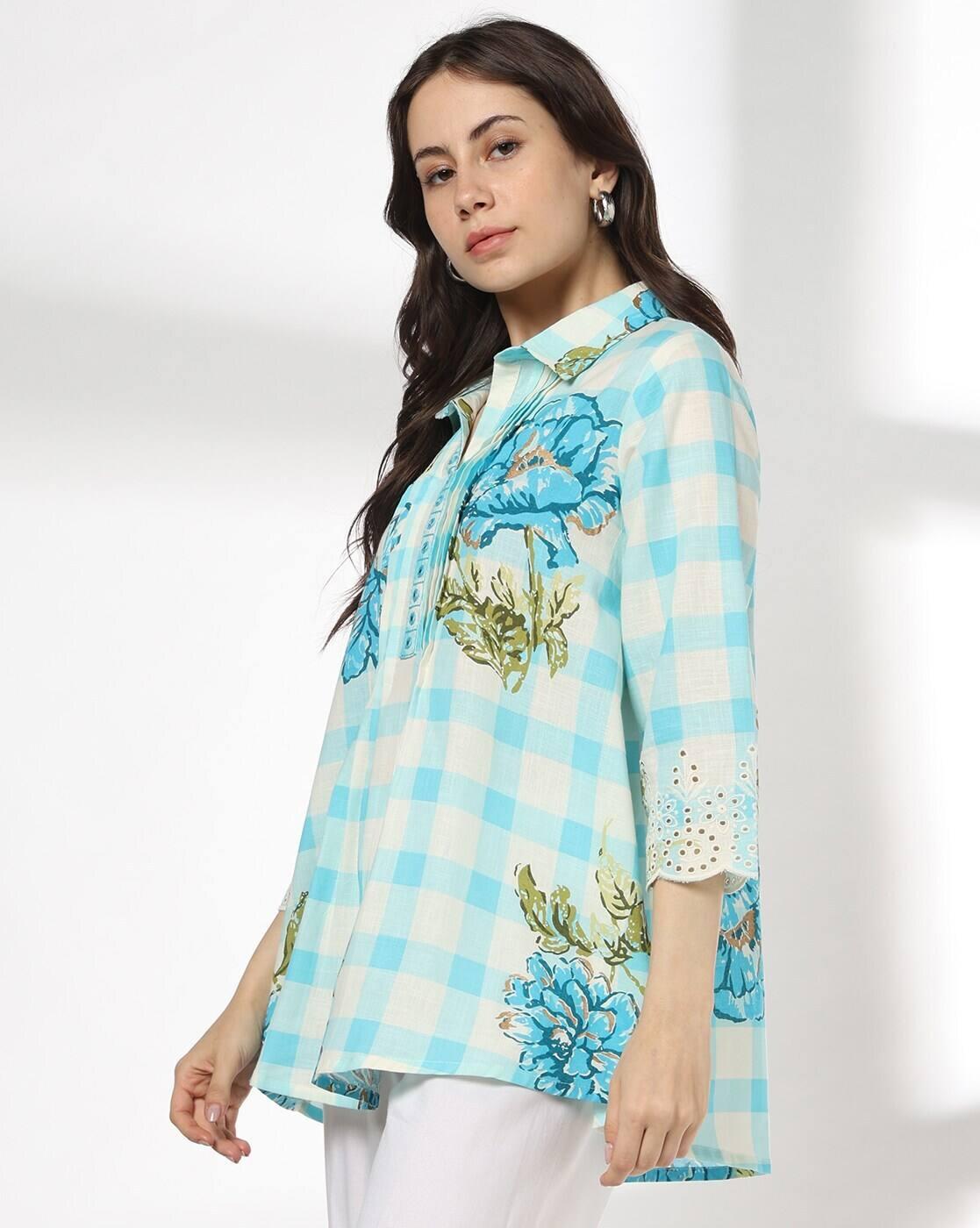 Women Floral Print Relaxed Fit Tunic