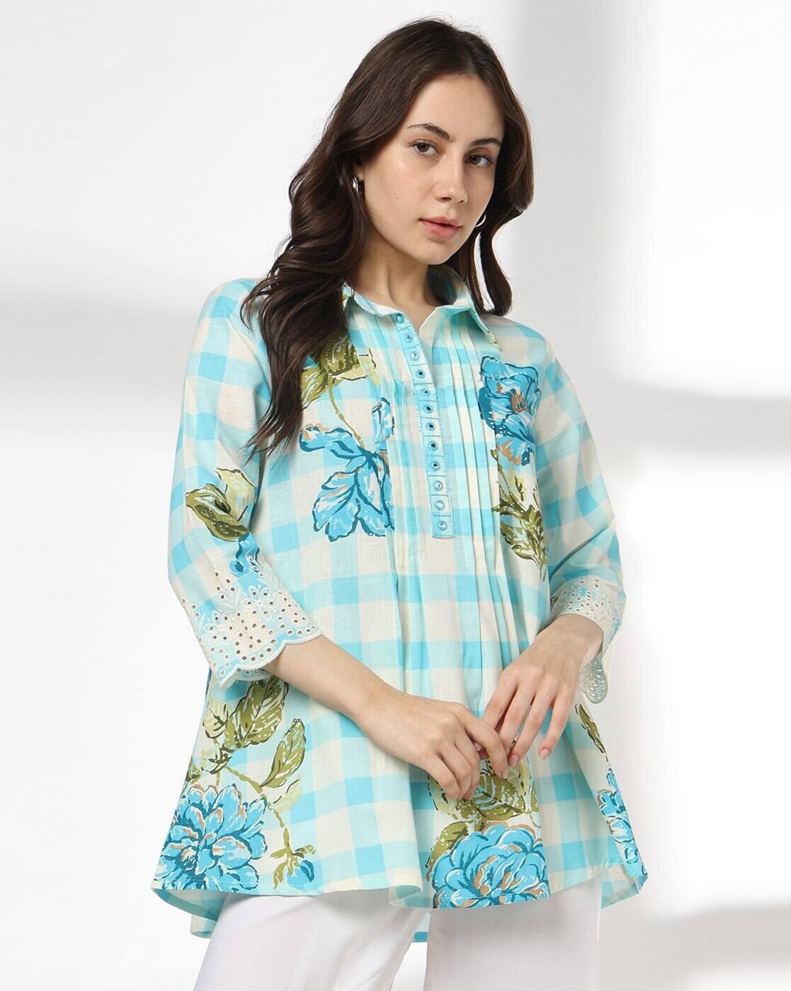 Women Floral Print Relaxed Fit Tunic