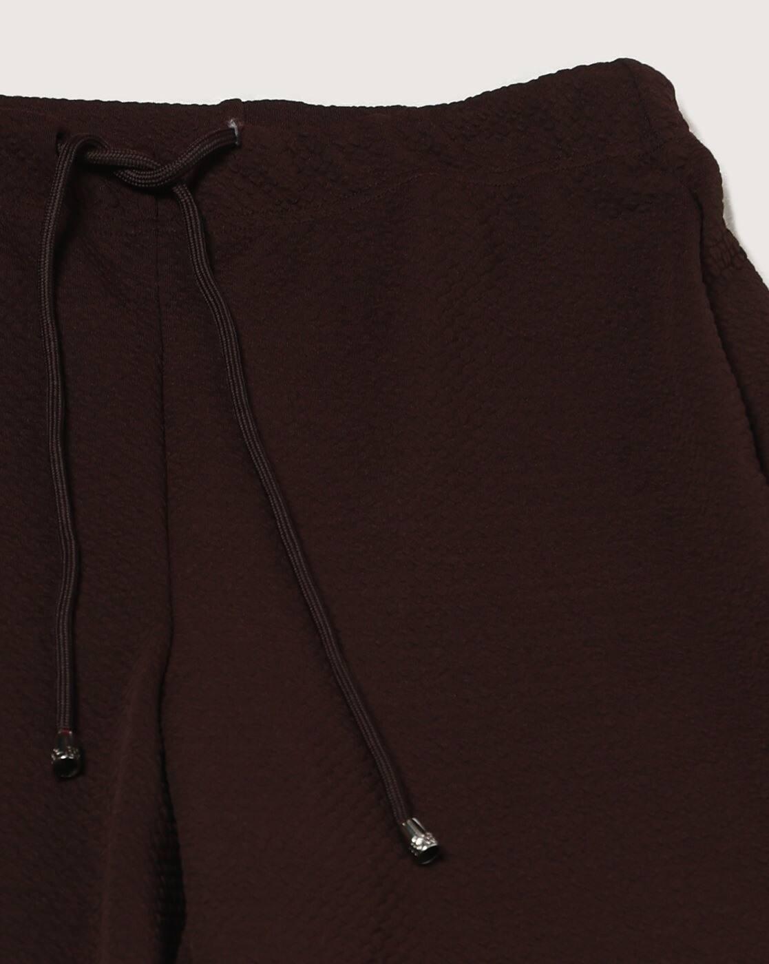 Women Patterned Relaxed Fit Flat-Front Pants with Drawcord