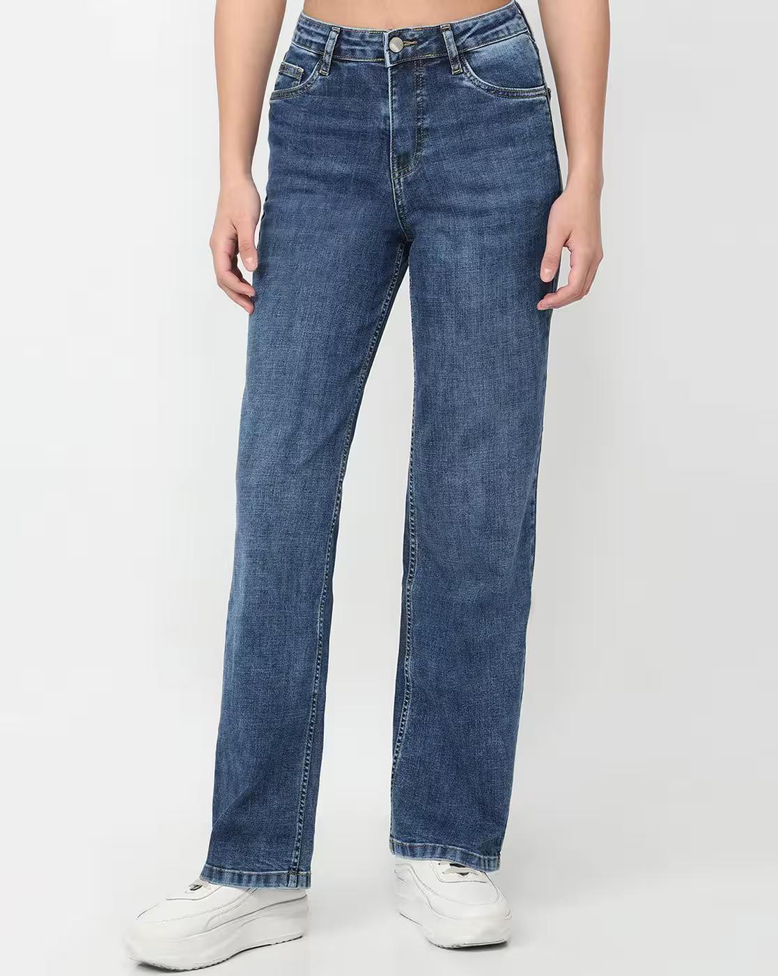 Women High-Rise Relaxed Fit Jeans