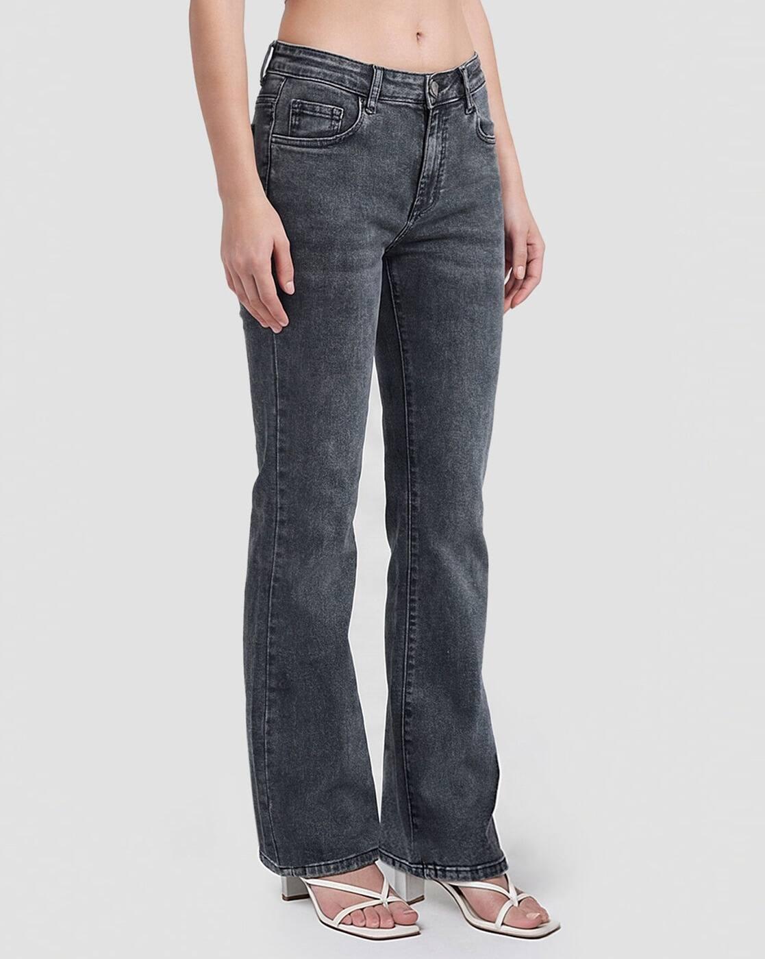Women High-Rise Straight Fit Jeans