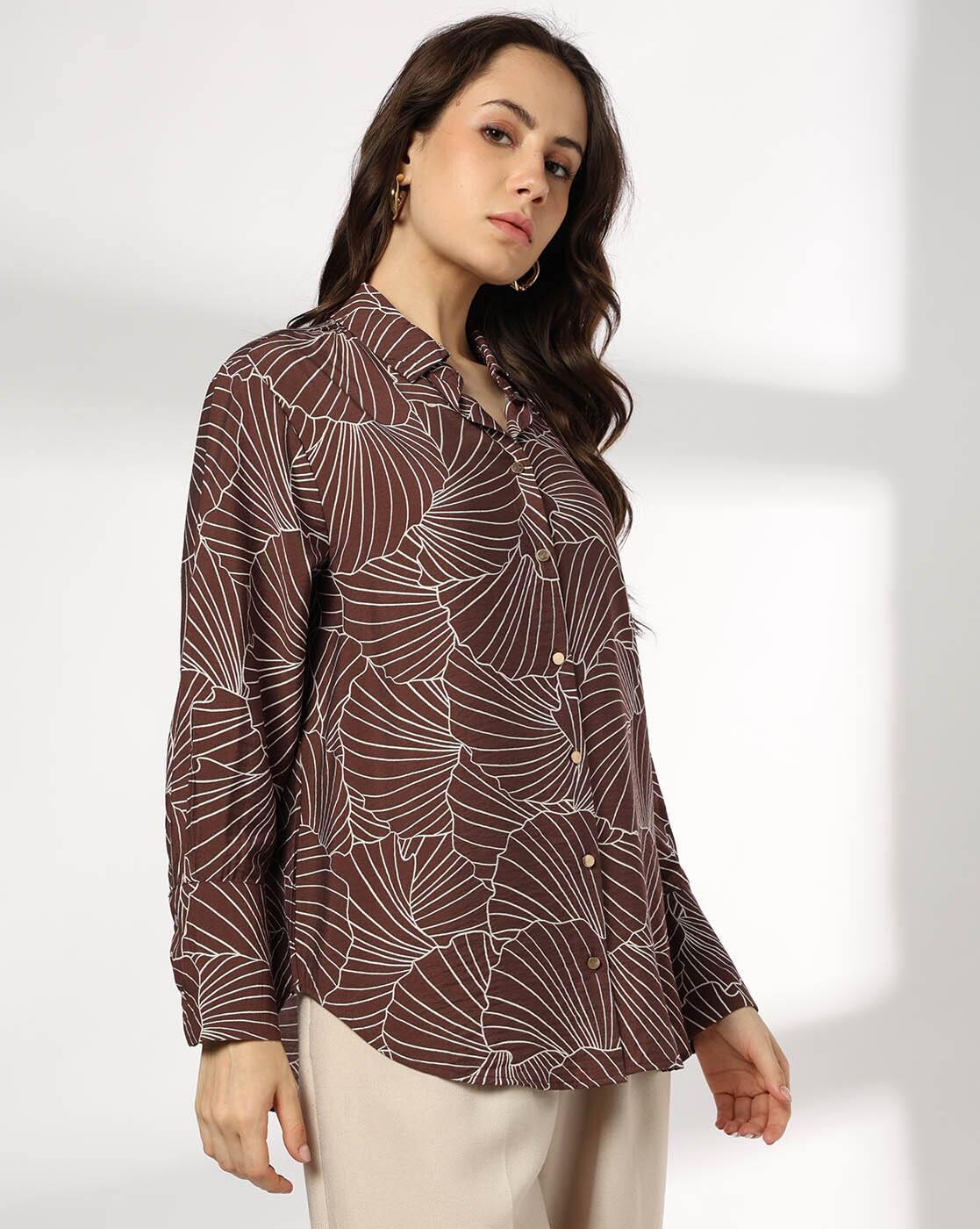 Women Printed Regular Fit Shirt