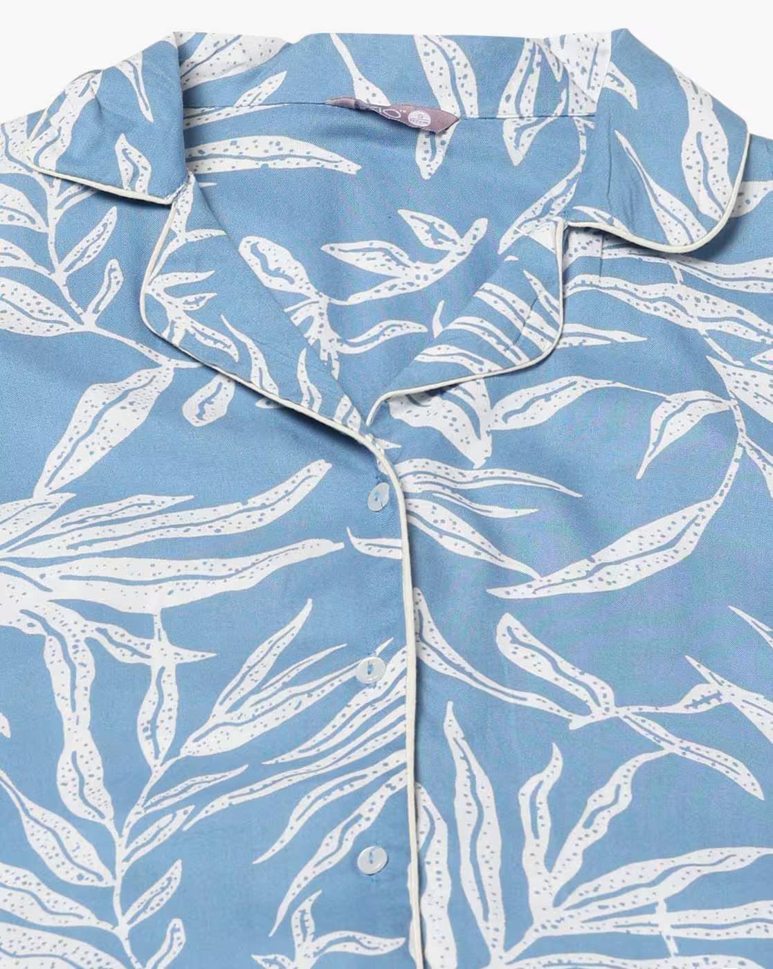 Woven piping Set, BLUE, L