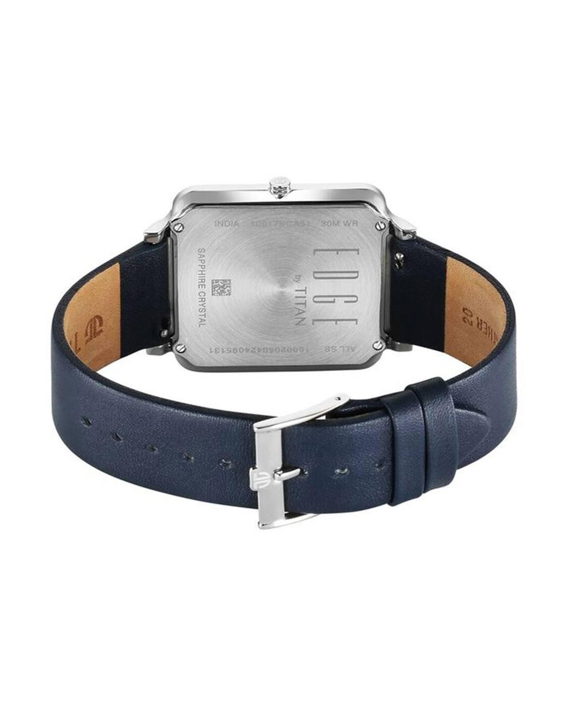 Men Edge Water-Resistant Analogue Watch - NU10017SL01