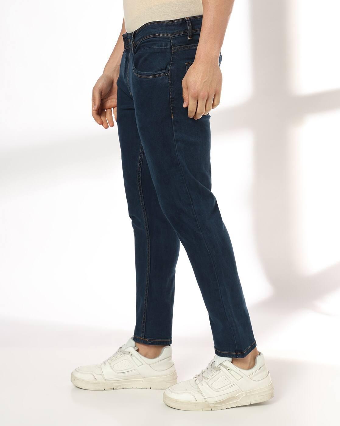 Men Mid-Rise Slim Fit Jeans