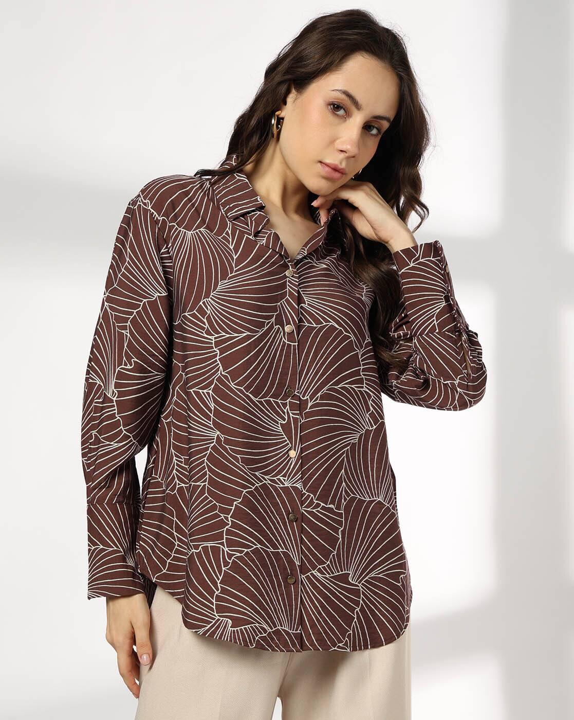 Women Printed Regular Fit Shirt