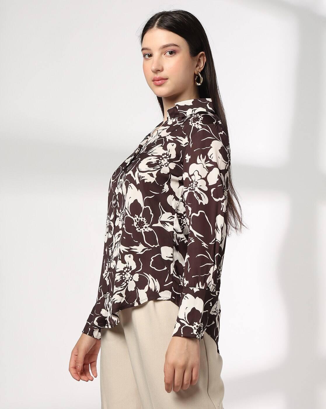 Women Floral Print Regular Fit Shirt