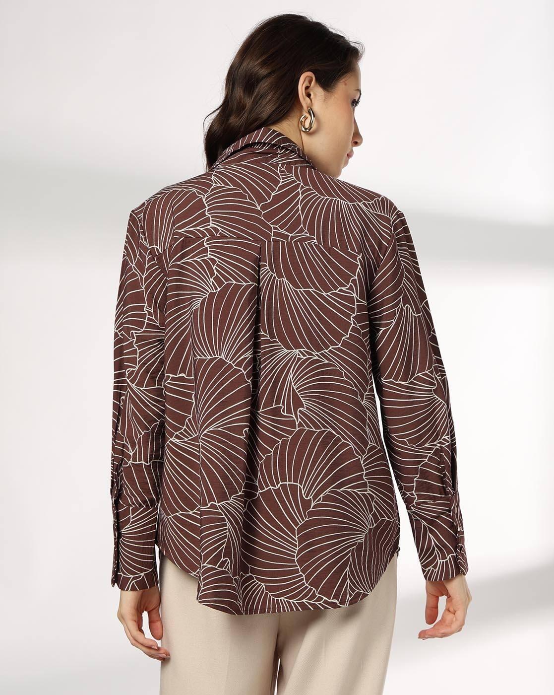 Women Printed Regular Fit Shirt