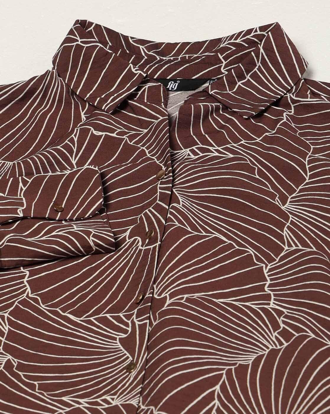 Women Printed Regular Fit Shirt