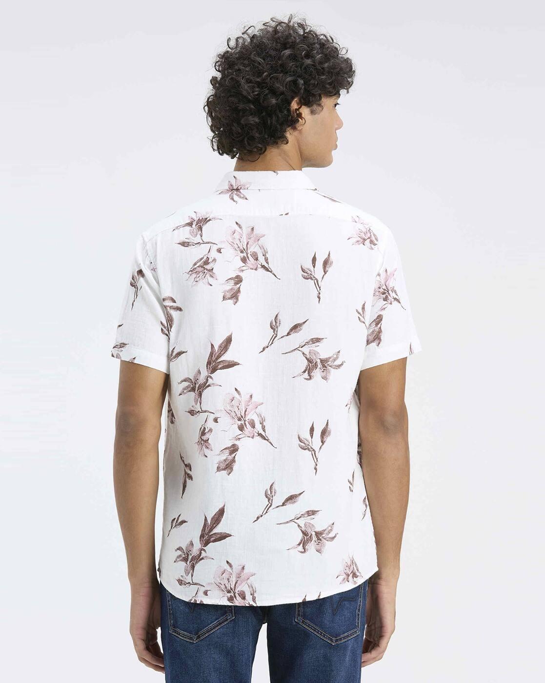 Men Printed Regular Fit Shirt
