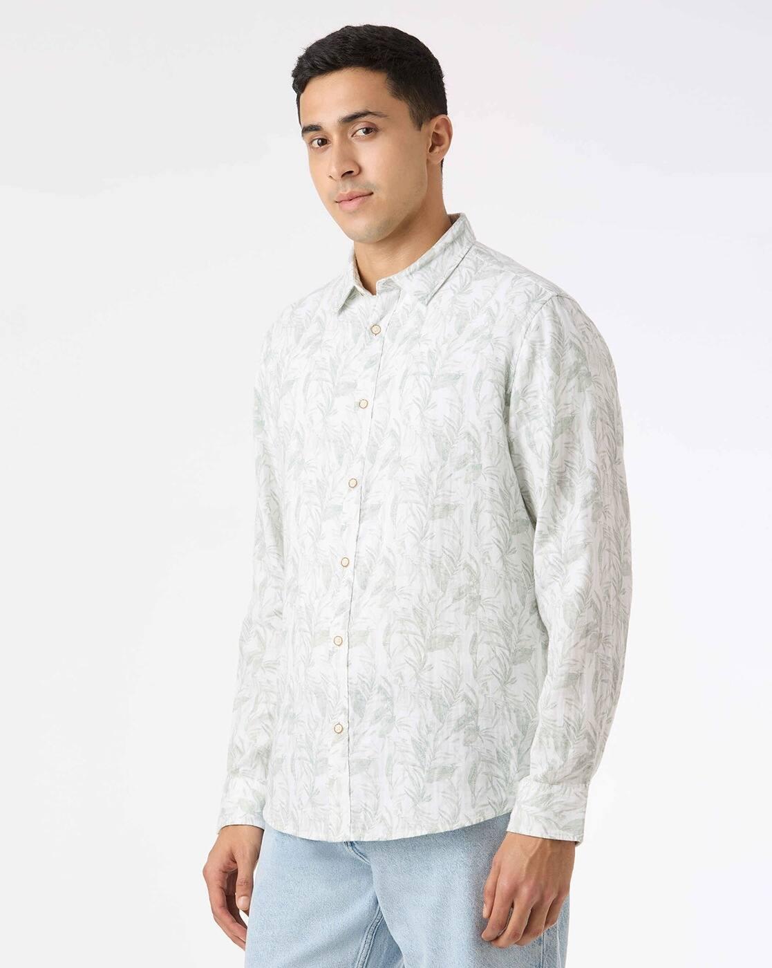 Men Printed Regular Fit Shirt