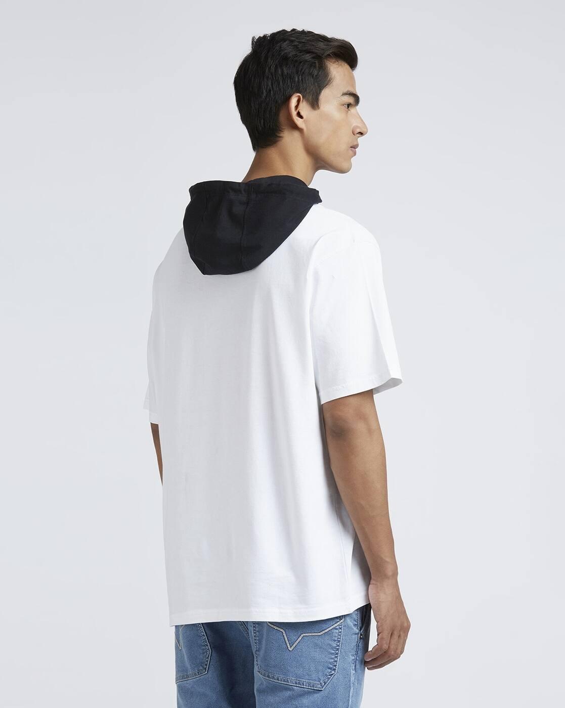 Men Graphic Print Oversized Hoodie