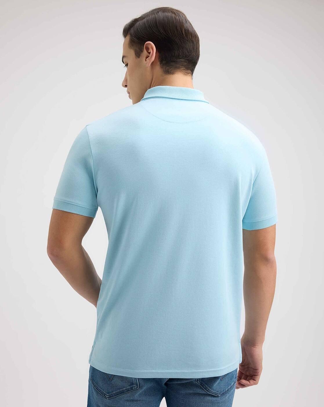 Men Regular Fit Polo T-Shirt