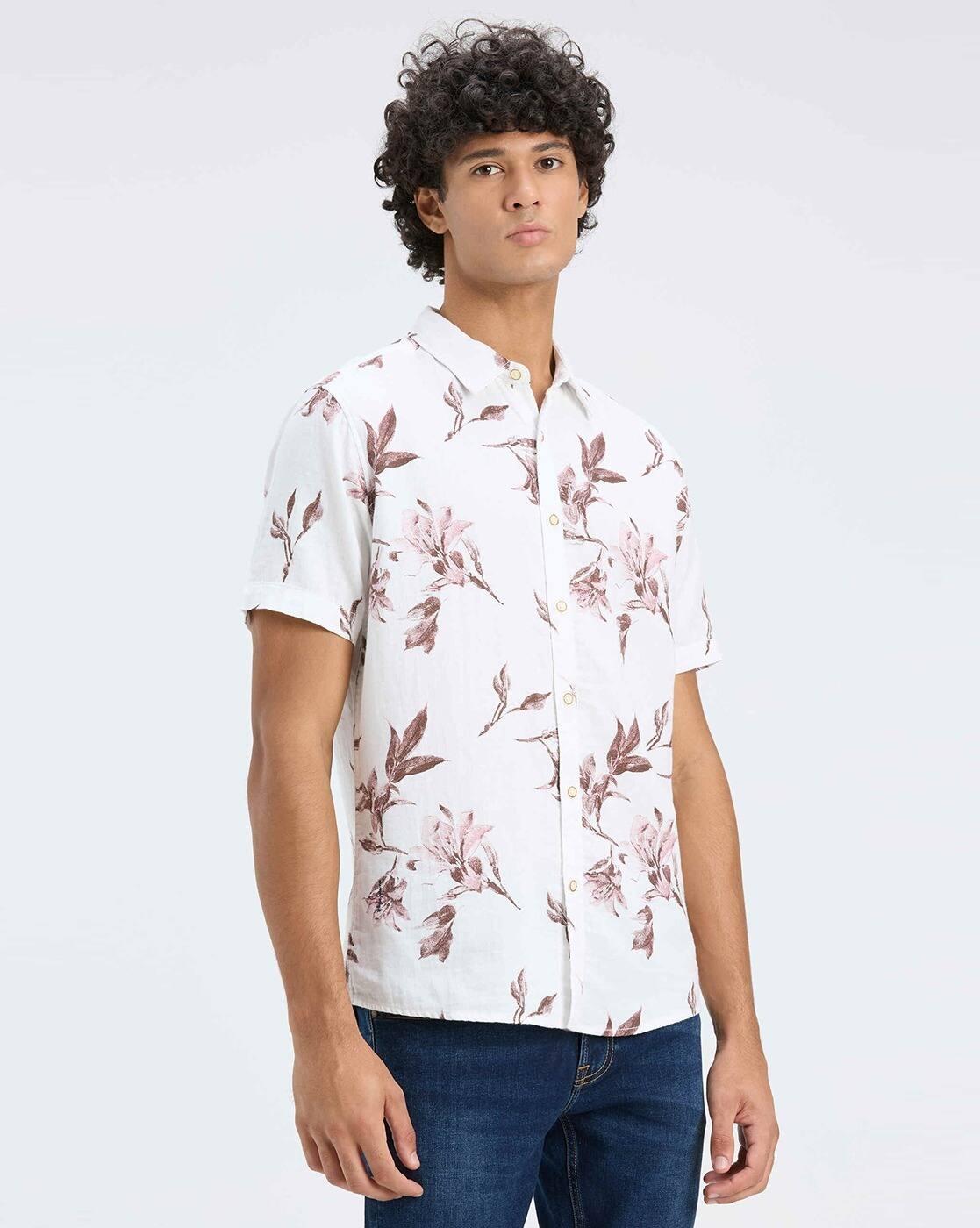 Men Printed Regular Fit Shirt