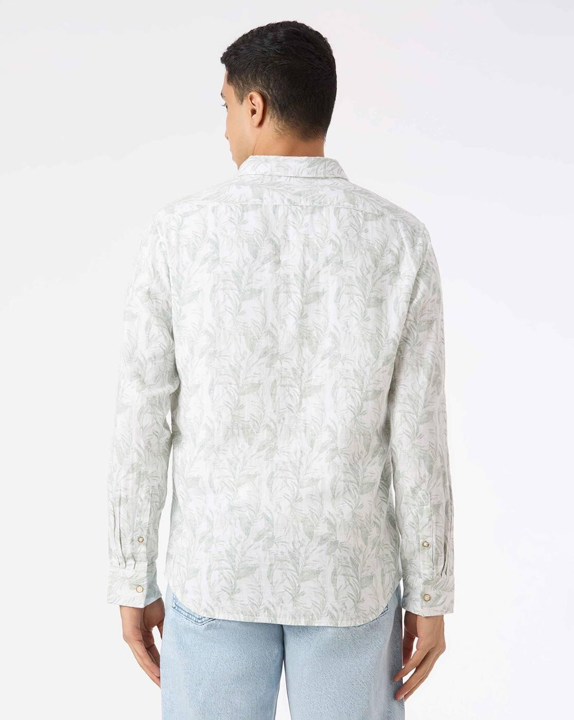 Men Printed Regular Fit Shirt