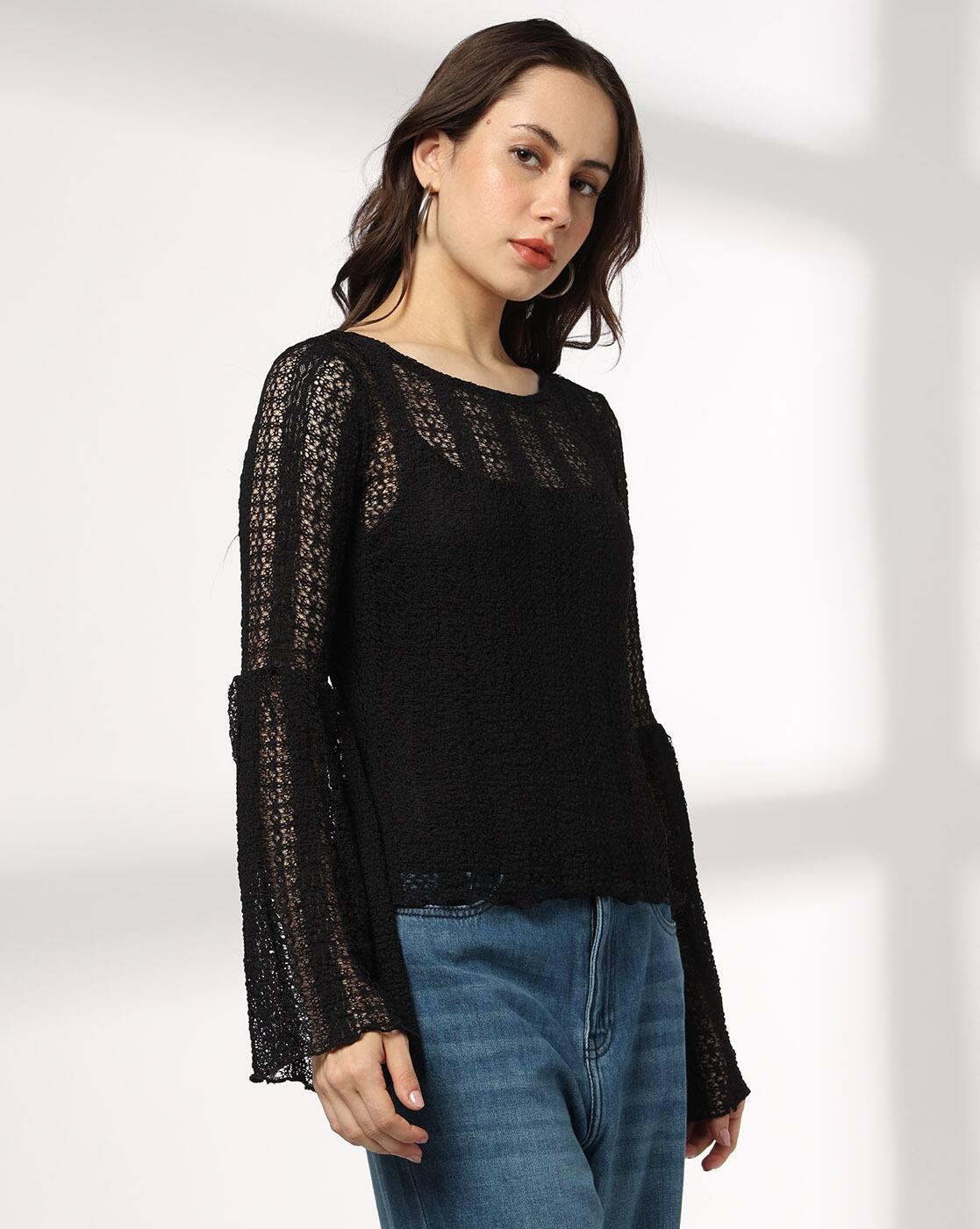 Women Lace Regular Fit Top