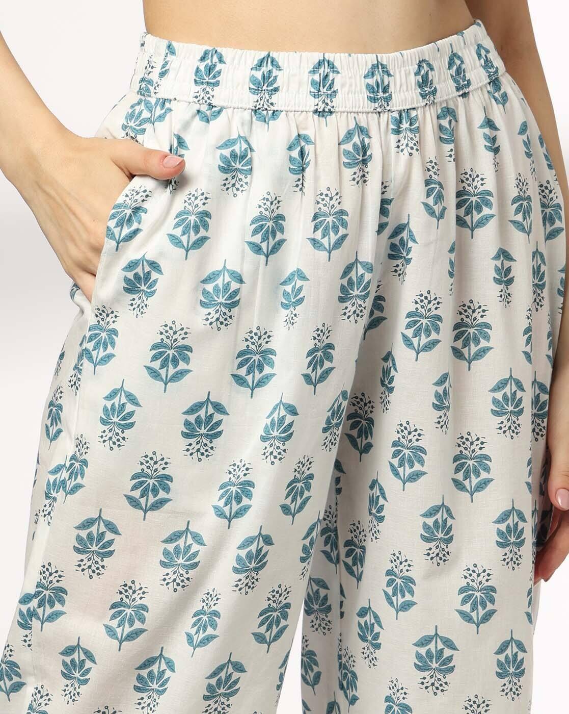 Women Floral Print Straight Kurta & Pants Set