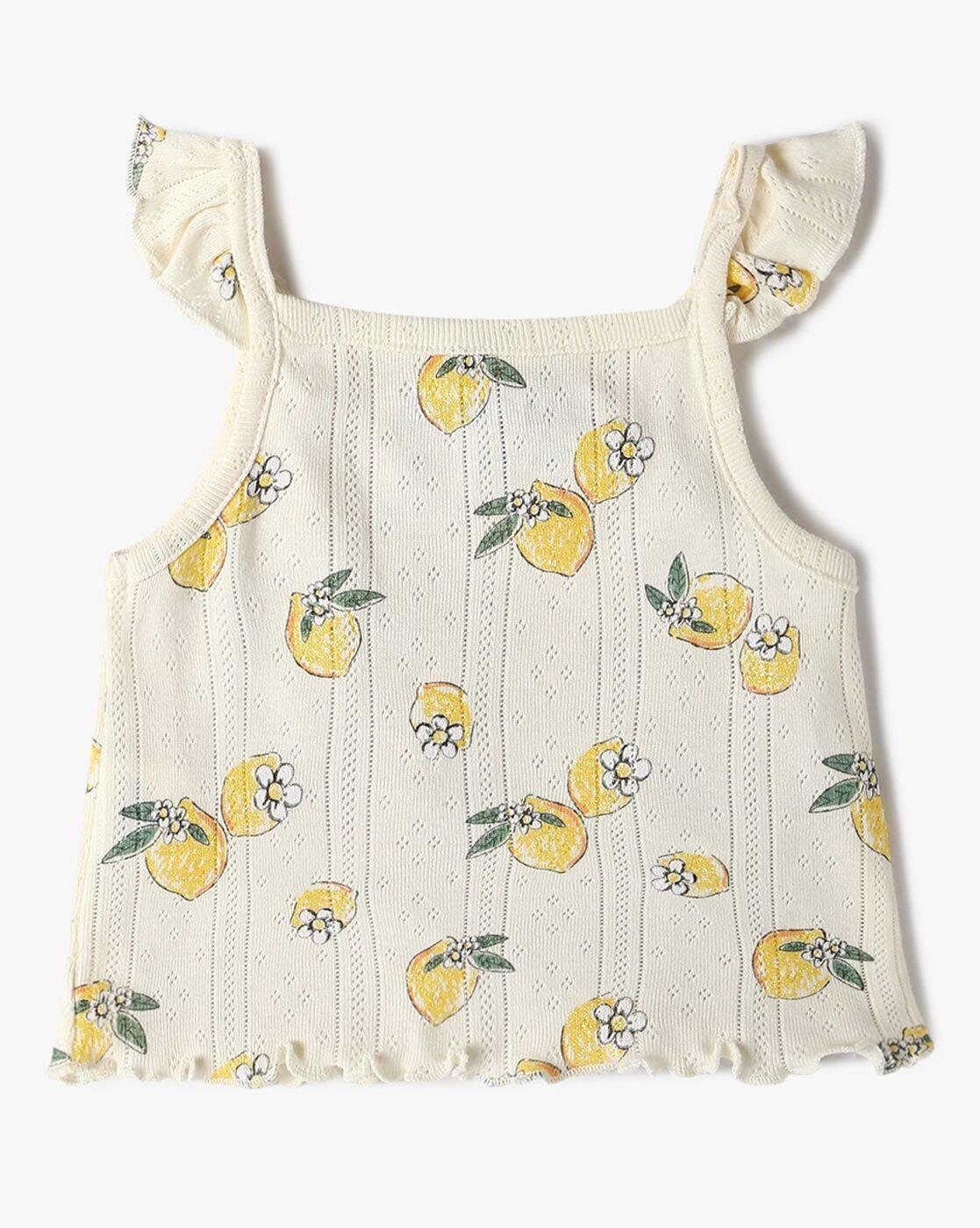 Printed Round-Neck Sets