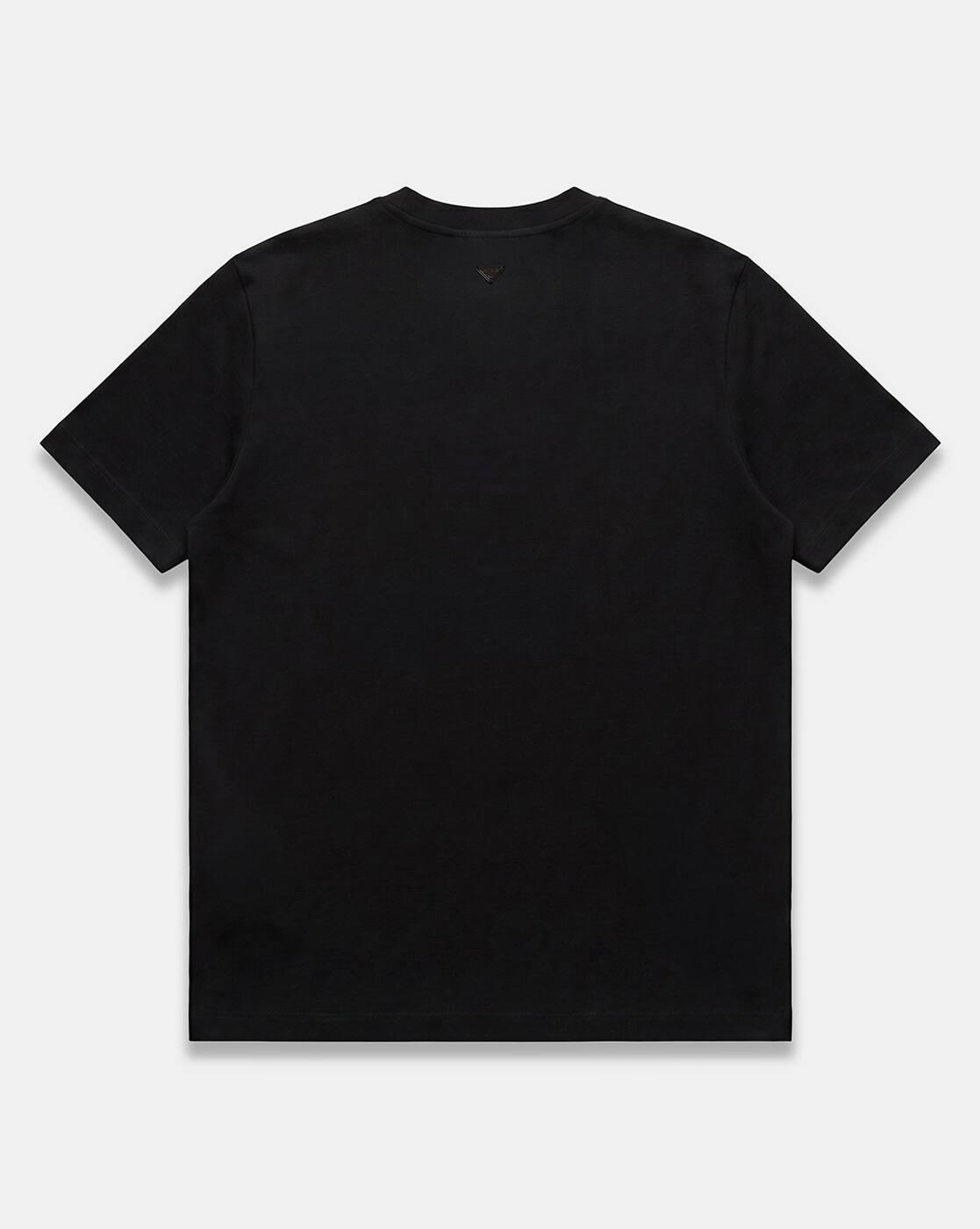 Men Typographic Print Regular Fit T-Shirt