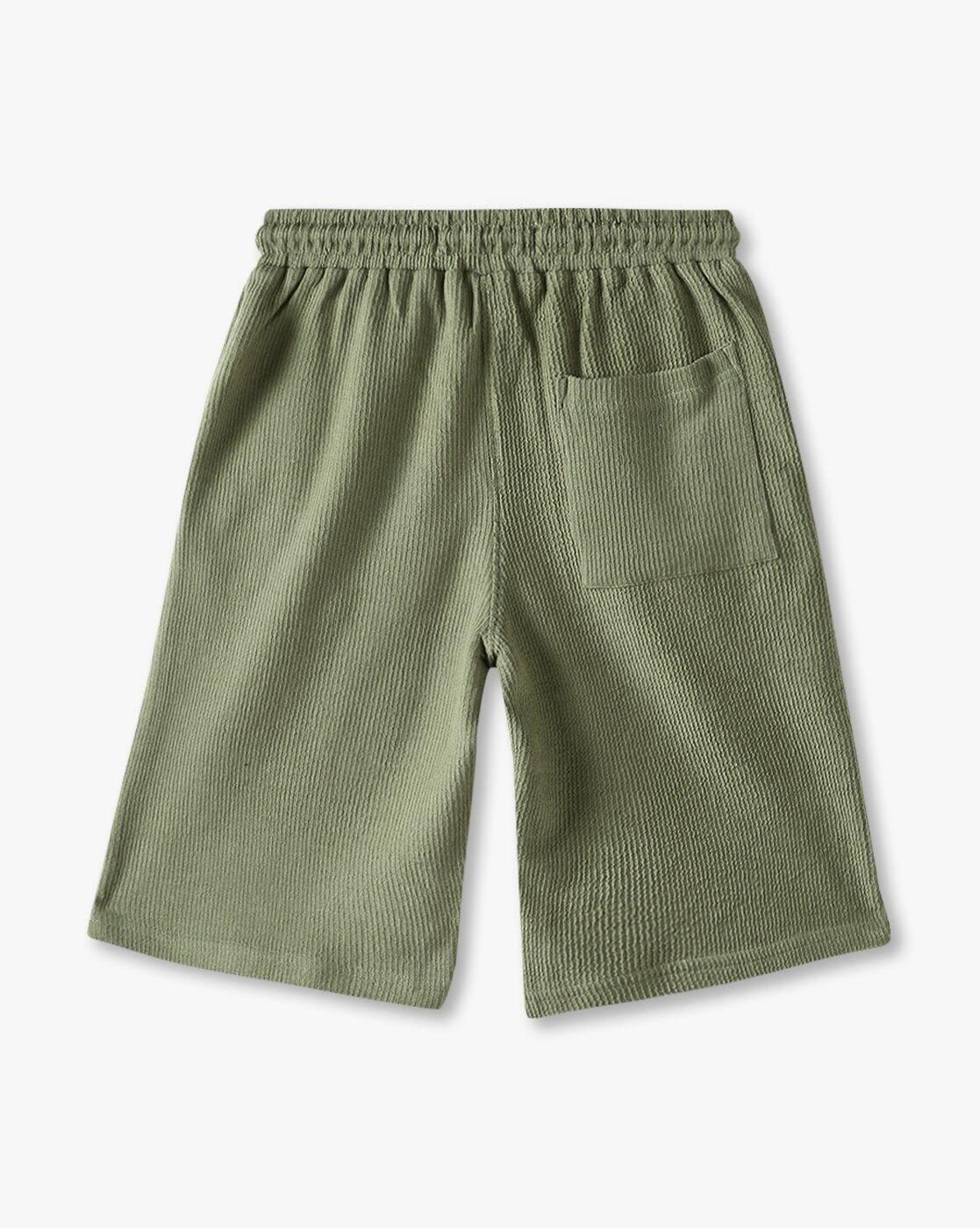 Boys Patterned Relaxed Fit Shorts