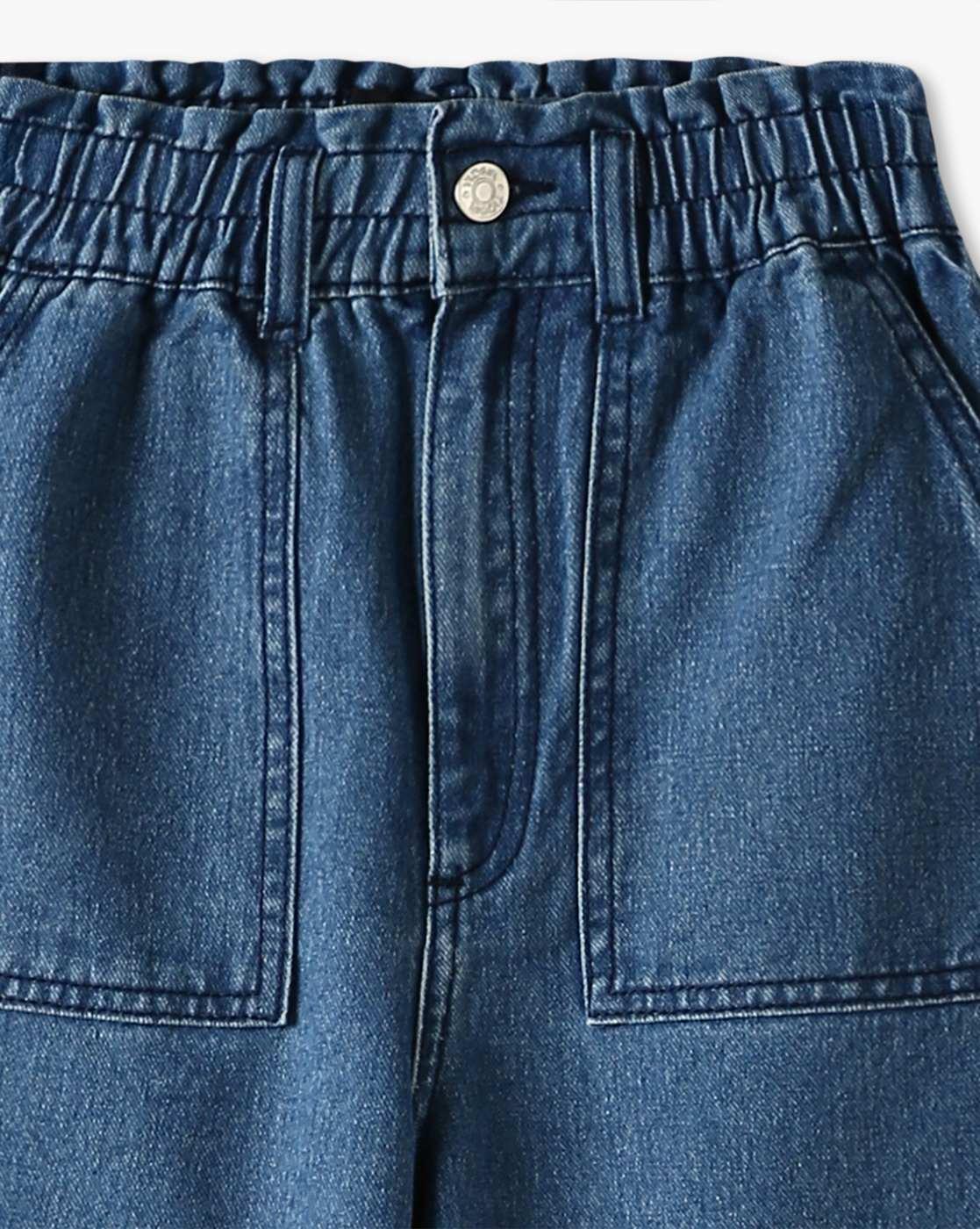 Men Lightly Washed Tapered Jeans