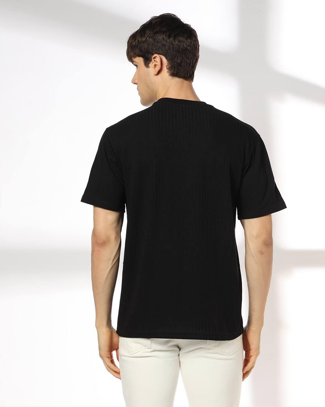 Men Crew-Neck Relaxed Fit T-Shirt