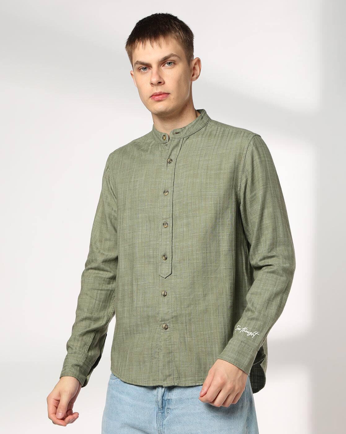Men Regular Fit Cotton Shirt