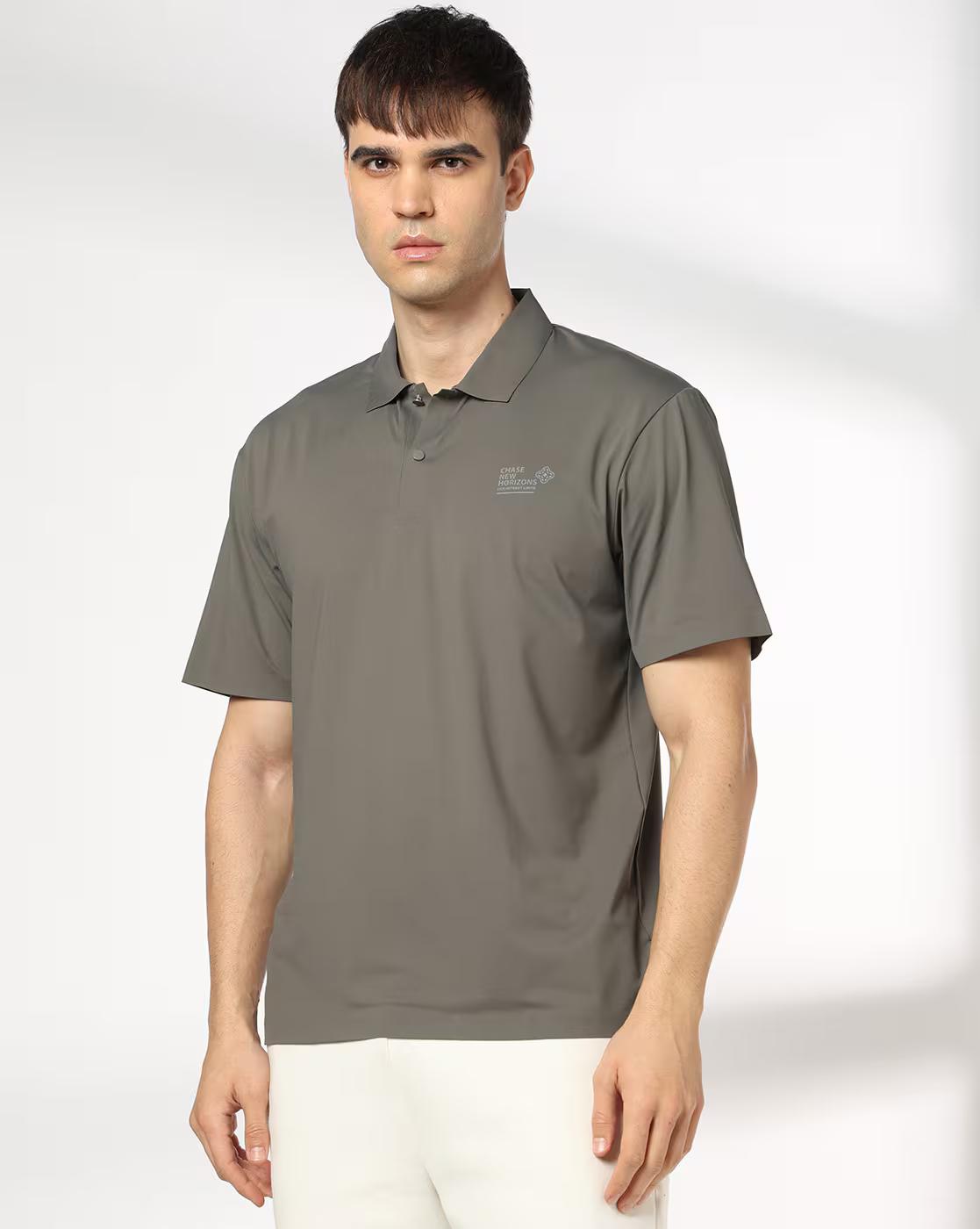 Men Regular Fit Polo T-Shirt